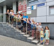 MaKowe wakacje - Goście z Ukrainy zgłębiali wiedzę w CKZiU w Ostrołęce